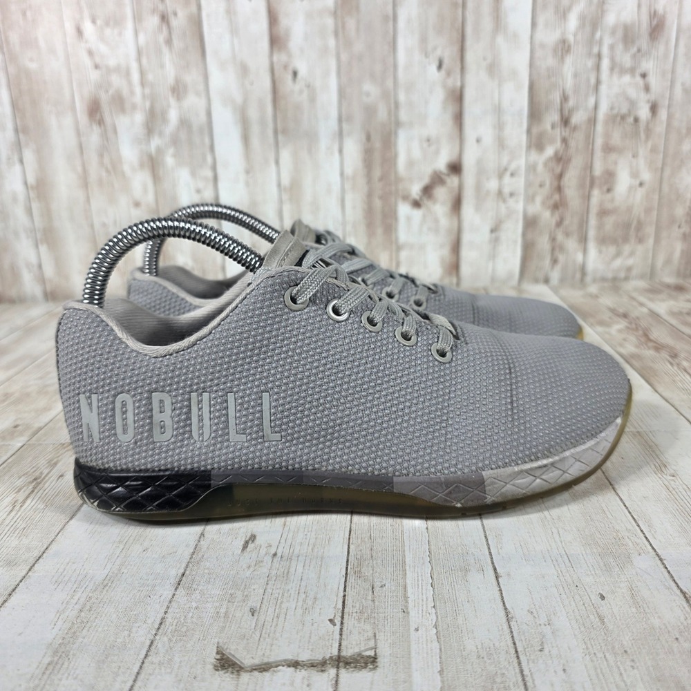 NOBULL Grey Mesh Trainers Women's Size 7.5‎ Training Gym Shoes